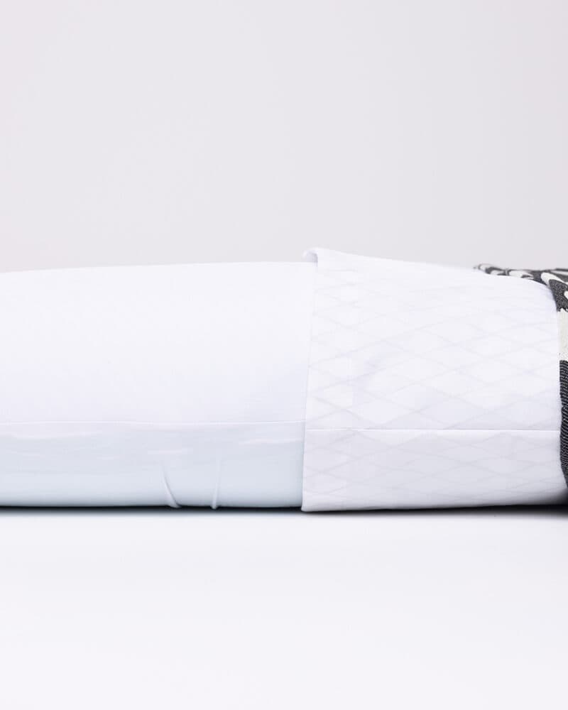 Dazzling Doggie Duvet modular dog bed showing pillow pocket base and magnetic-snap duvet cover